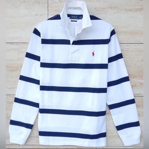 RALPH LAURWN CLASSIC SLIM FIT RUGBY SHIRT
